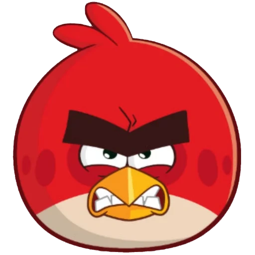 Telegram sticker  angry birds, engley bird red, engley bird red, engeli bird angry bird, engeli bird red sorrow,