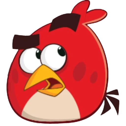 Telegram sticker  angry birds, angry birds, engeli boz, engley bird red, engley bird red,