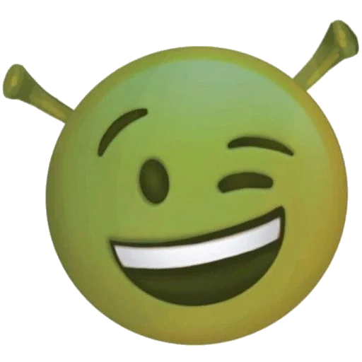 Telegram sticker  boy, emoji ogr, these are emoticons, green smile, emoji smileik,