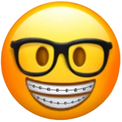 Telegram sticker  these are emoticons, emoji is a bespectacled manner, funny emoticons,