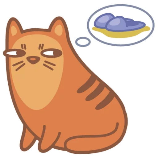 Telegram sticker  cat, android, bmp cats, fat cat, cat smileik,