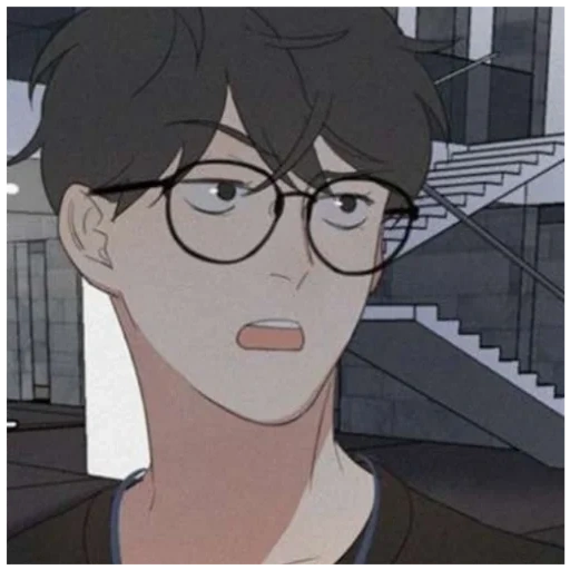 Telegram sticker  yu yang, are you here, yu jan little, anime characters, markwing characters,