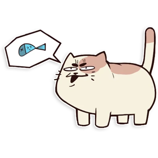 Telegram sticker  pushin cat, randovis lu, randovis cat, randowis cat, catflex,