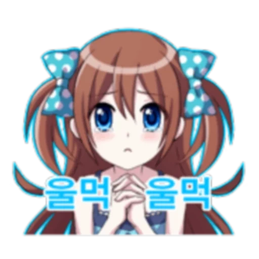 Telegram sticker  days, animation, anime nyashki, anime sketch, cartoon characters,