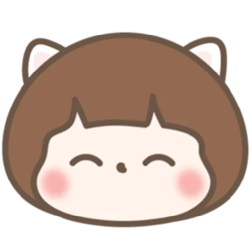 Telegram sticker  lovely, kawaii, a toy, anime cute, anime emoji,