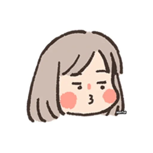 Telegram sticker  picture, anime kawai, emoji anime,