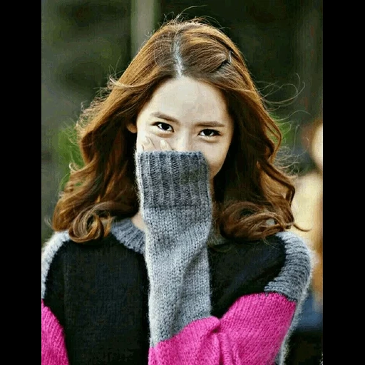 Telegram sticker  yuna, choi suyun, korean hairstyles, korean hairstyle with a scarf, korea gloves winter knitted,