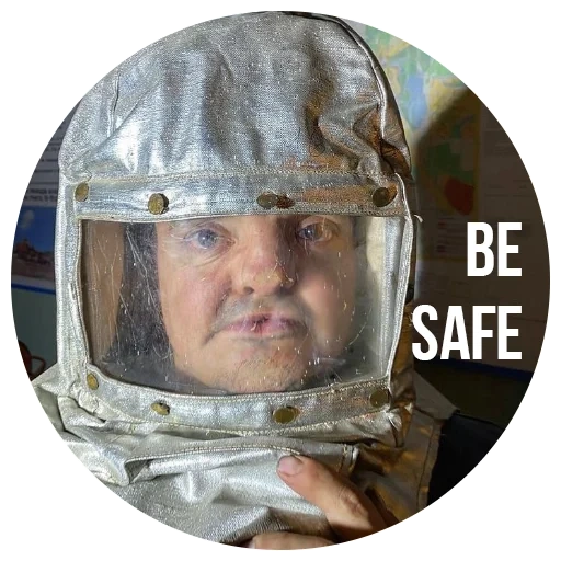 Telegram sticker  astronaut, space helmet, apollo 13 film 1995, the head of the astronaut helmet, george clooney gravity film 2013,