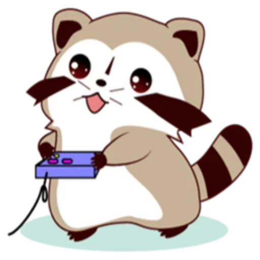 Telegram sticker  raccoon, joke, lag kat, raccoon project zomboid,