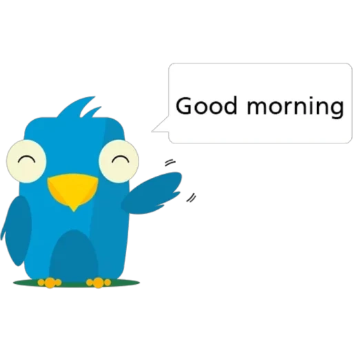 Telegram sticker  owl, good morning, cartoon bird, stich good morning wallpaper, good morning good morning,