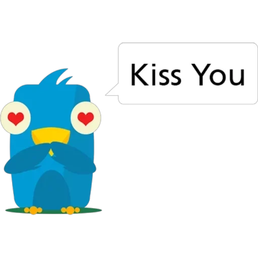 Telegram sticker  screenshot, bluebird, klipper bird, birds in love, birds in love clip,