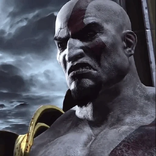 Telegram sticker  kratos, god war, god war iii, kratos god war, kratos god war 3,