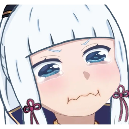 Telegram sticker  anime, lovely anime, the anime is funny, anime characters, anime memes of russian,