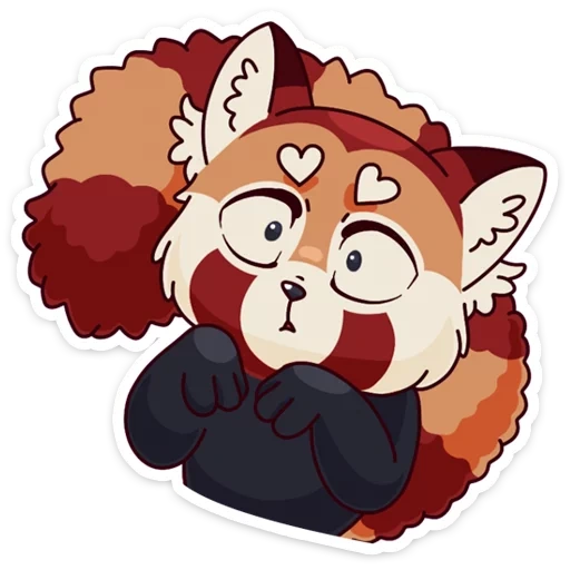 Telegram sticker  panda, panda miku, panda is cute, pandoch kamiku,