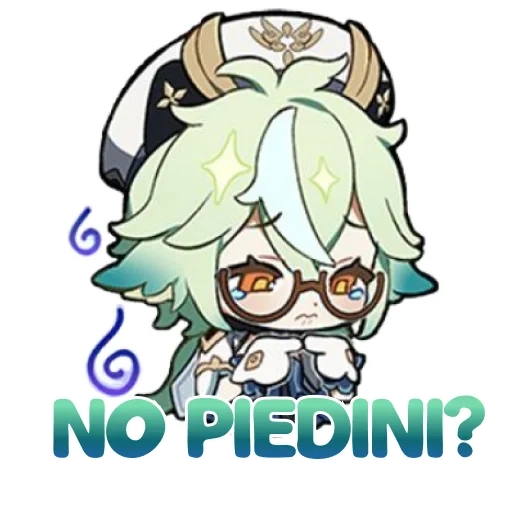 Telegram sticker  genshin impact, root application affects chibi ganyu, red cliff root affects albedo, sucrose root heart affects red cliff, red cliff functional influence,