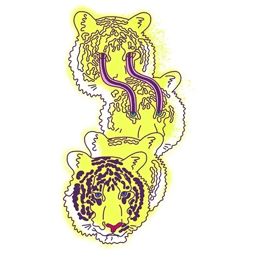 Telegram sticker  embroidery tiger, lsu tigers tiger, machine embroidery tiger,