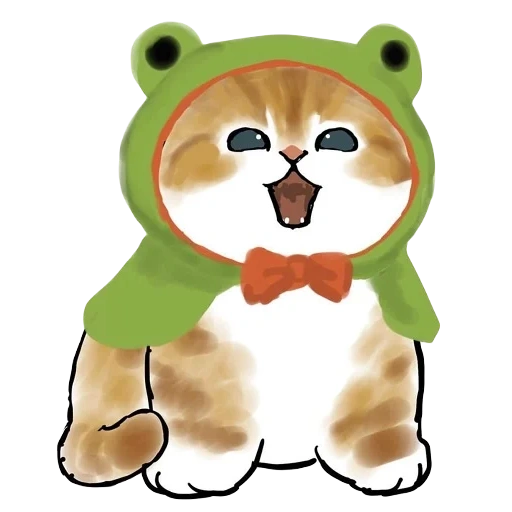 Telegram sticker  cat, cats, a cat, cat cute, cute cats,