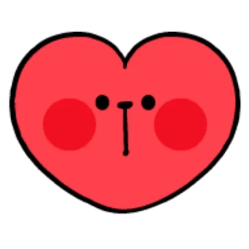 Telegram sticker  heart, heart, lovely heart, kavaj's heart, sweetheart,