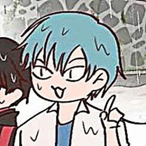 Telegram sticker  anime, anime cute, anime karma, the anime is funny, anime characters,