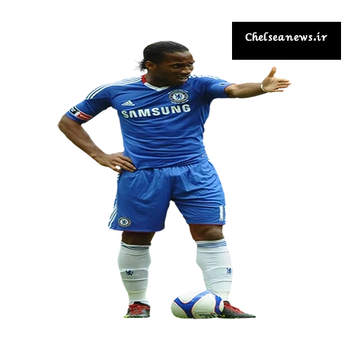 Telegram sticker  football, football players, didier drogba, football player chelsea white back, zenit football players without a background,