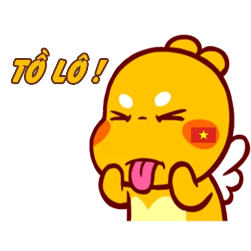 Telegram sticker  qoobee, smiley stickers, smiley's face of the dragon,