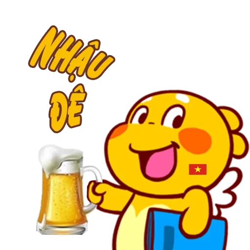 Telegram sticker  qoobee, clipart, funny, laughing,