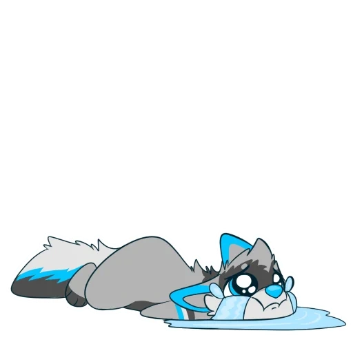 Telegram sticker  animation, fuli, frie art, frie's picture, frie characters,