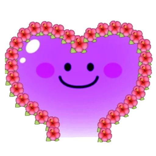 Telegram sticker  hearts, kawaii's heart, the heart is pink, pink hearts, gently pink heart,