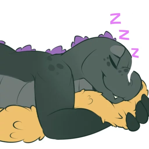 Telegram sticker  dinosaurs, anime godzilla, the dinosaur fell asleep, godzilla monster, dinosaur godzilla cartoon,