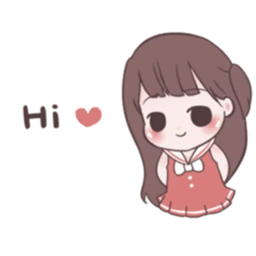 Telegram sticker  chibi, picture, anime cute, anime characters, anime cute drawings,