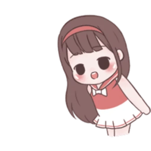 Telegram sticker  chibi, picture, lovely anime, anime drawings, anime cute drawings,