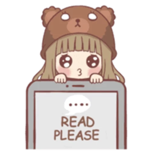 Telegram sticker  kawaii, picture, anime cute, kawaii drawings, anime cute drawings,