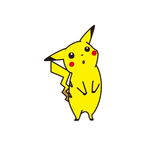 Telegram sticker  pikachu, pokemon, picachu icon, pikachi drawing, moving pikachu,