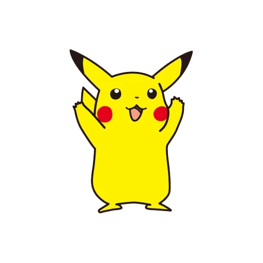 Telegram sticker  pikachu, picachu icon, pikachu pokemon, dancing pikachu, pikachu the effect of the mandel,