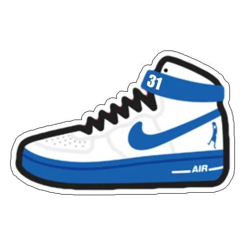 Telegram sticker  shoes, sports shoes, basketball shoes, nike air jordan 1 mid, nike air jordan sneakers 1,