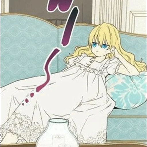 Telegram sticker  anime manga, anime girls, anime princess, anime princess atanasius, save me princess manch,