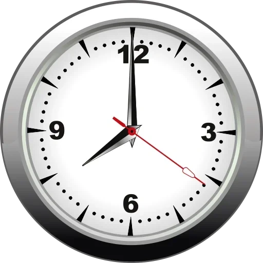Telegram sticker  clock face, watch vector, clipart watch, clock illustration, round watch with a white background,
