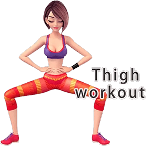 Telegram sticker  fitness, fitness yoga, fitness women, fitness training, buttocks training,