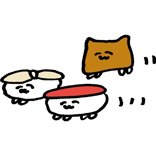 Telegram sticker  bongo cat, bongo cat, bongo cat, bongo cat, bongo cat dt rf,