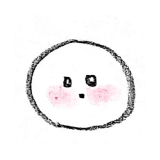 Telegram sticker  cute, children, dango without background, anime smiling face, dumpling pattern,