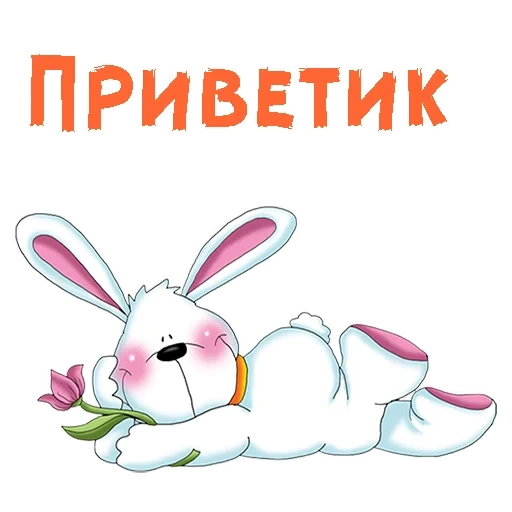 Telegram sticker  bunny, bunny, postcards, greetings, bunny bunny,