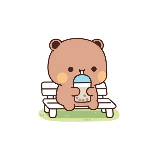 Telegram sticker  anime cute, the drawings are cute, the animals are cute, kawaii drawings, anime cute drawings,
