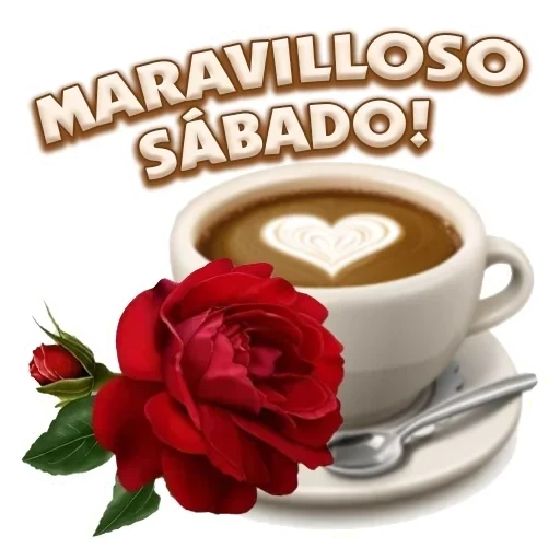 Telegram sticker  coffee cup, good morning, the coffee is hot, coffee cup, good morning,